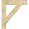 Ekena Millwork Traditional Block Rough Sawn Bracket, Douglas Fir, 6"W x 34"D x 38"H BKT06X34X38TRA05RDF - alternate 2